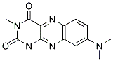 8-(DIMETHYLAMINO)-1,3-DIMETHYLBENZO[G]PTERIDINE-2,4(1H,3H)-DIONE Struktur