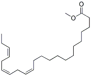 DELTA 13 CIS 16 CIS 19 CIS DOCOSATRIENOIC ACID METHYL ESTER Struktur