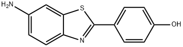 4-(6-AMINO-BENZOTHIAZOL-2-YL)-PHENOL Struktur