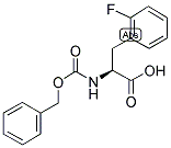 CBZ-2-FLUORO-L-PHE Struktur