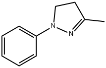 3-METHYL-1-PHENYL-4,5-DIHYDRO-1H-PYRAZOLE Struktur