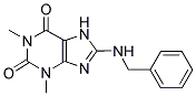 8-(BENZYLAMINO)-1,3-DIMETHYL-3,7-DIHYDRO-1H-PURINE-2,6-DIONE Struktur