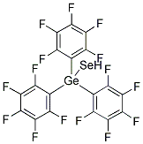 TRIS(PENTAFLUOROPHENYL)GERMANESELENOL Struktur