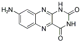 8-AMINO-1H-BENZO[G]PTERIDINE-2,4-DIONE Struktur