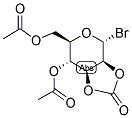 BROMO-4,6-DI-O-ACETYL-ALPHA-D-MANNOPYRANOSE-2,3-CARBONATE Struktur