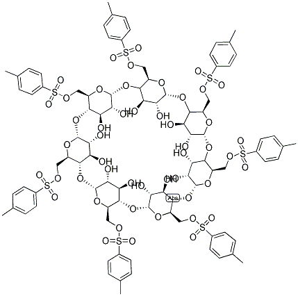 6-TOSYL-BETA-CYCLODEXTRIN Struktur