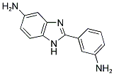 2-(3-AMINO-PHENYL)-1 H-BENZOIMIDAZOL-5-YLAMINE Struktur