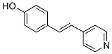 4-[(E)-2-PYRIDIN-4-YLVINYL]PHENOL Struktur