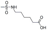 6-[(METHYLSULFONYL)AMINO]HEXANOIC ACID Struktur