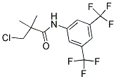 N-[3,5-BIS(TRIFLUOROMETHYL)PHENYL]-3-CHLORO-2,2-DIMETHYLPROPANAMIDE Struktur