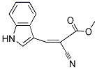 METHYL 2-NITRILO-3-INDOL-3-YLPROP-2-ENOATE Struktur