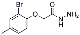 (2-BROMO-4-METHYL-PHENOXY)-ACETIC ACID HYDRAZIDE Struktur