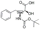 N-BOC-(2S,3S)-3-AMINO-2-HYDROXY-4-PHENYL-BUTYRIC ACID Struktur