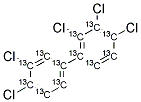 13C12-2,3,3',4,4'-PENTACHLOROBIPHENYL Struktur