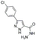 3-(4-CHLOROPHENYL)-1H-PYRAZOLE-5-CARBOHYDRAZIDE Struktur