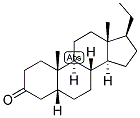 5-BETA-PREGNAN-3-ONE Struktur