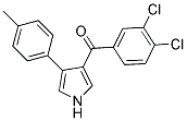 (3,4-DICHLOROPHENYL)[4-(4-METHYLPHENYL)-1H-PYRROL-3-YL]METHANONE Struktur