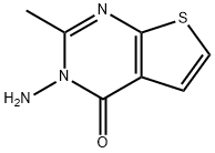 3-AMINO-2-METHYLTHIENO[2,3-D]PYRIMIDIN-4(3H)-ONE Struktur