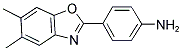 4-(5,6-DIMETHYL-BENZOOXAZOL-2-YL)-PHENYLAMINE Struktur