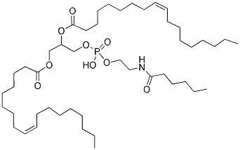 1,2-DIOLEOYL-SN-GLYCERO-3-PHOSPHOETHANOLAMINE-N-(CAPROYLAMINE) Struktur