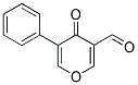 4-OXO-5-PHENYL-4H-PYRAN-3-CARBOXALDEHYDE Struktur