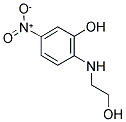 2-[(2-HYDROXYETHYL)AMINO]5-NITRO PHENOL Struktur