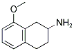 8-METHOXY-1,2,3,4-TETRAHYDRO-NAPHTHALEN-2-YLAMINE Struktur