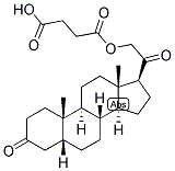 5-BETA-PREGNAN-21-OL-3,20-DIONE HEMISUCCINATE Struktur