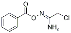 O1-BENZOYL-2-CHLOROETHANEHYDROXIMAMIDE Struktur