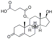 11-ALPHA-HYDROXYTESTOSTERONE 11-HEMISUCCINATE Struktur