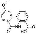 2-[(4-METHOXYBENZOYL)AMINO]BENZOIC ACID Struktur