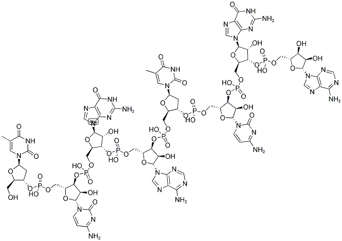 PVU I LINKER, 5'-NON-PHOSPHORYLATED Struktur