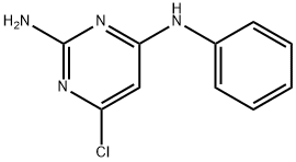 6-CHLORO-N4-PHENYL-2,4-PYRIMIDINEDIAMINE Struktur