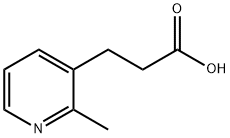 3-PYRIDIN-2-YL-PROPIONIC ACID Struktur