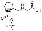 BOC-PRO-PSI(CH2NH)-GLY-OH Struktur