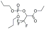 ETHYL 2-[(DIPROPOXYPHOSPHORYL)OXY]-3,3,3-TRIFLUOROPROPANOATE Struktur