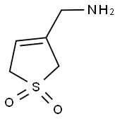 1,1-DIOXO-2,5-DIHYDRO-1H-1LAMBDA6-THIOPHEN-3-YLMETHYL-AMMONIUM Struktur