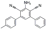 5'-AMINO-4-METHYL-[1,1':3',1'']TERPHENYL-4',6'-DICARBONITRILE Struktur