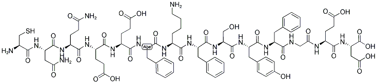 ANTI-PROTEIN KINASE C-EPSILON CONTROL PEPTIDE Struktur