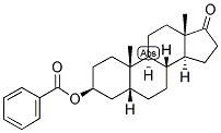 5-BETA-ANDROSTAN-3-BETA-OL-17-ONE BENZOATE Struktur