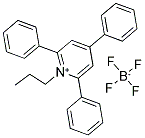 N-PROPYL-2-ENE-2,4,6-TRIPHENYLPYRIDINIUM TETRAFLUOROBORATE Struktur