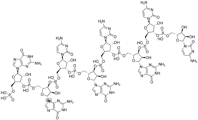 ASC I LINKER, 5'-PHOSPHORYLATED Struktur