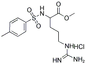 P-TOSYL-DL-ARG METHYL ESTER HCL Struktur