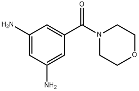 (3,5-DIAMINO-PHENYL)-MORPHOLIN-4-YL-METHANONE Struktur