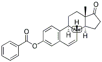 1,3,5(10), 6-ESTRATETRAEN-3-OL-17-ONE BENZOATE Struktur