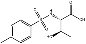 3-HYDROXY-2-(TOLUENE-4-SULFONYLAMINO)-BUTYRIC ACID Struktur