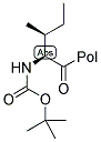 BOC-ILE-MERRIFIELD RESIN Struktur