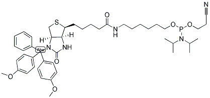 BIOTIN PHOSPHORAMIDITE Struktur