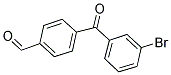 4-[(3-BROMOPHENYL)CARBONYL]BENZALDEHYDE Struktur