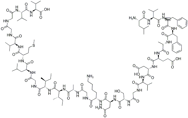 BETA-AMYLOID (17-40) Struktur